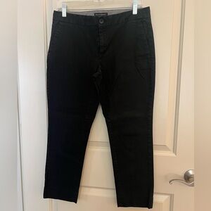 banana republic hampton fit black pants